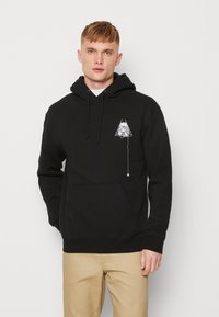 HUF TANGLED WEBS HOODIE - Sportinis megztinis - black