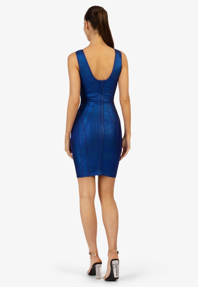 blue cut out dress Party in the Hills Bandage Dress main image 0