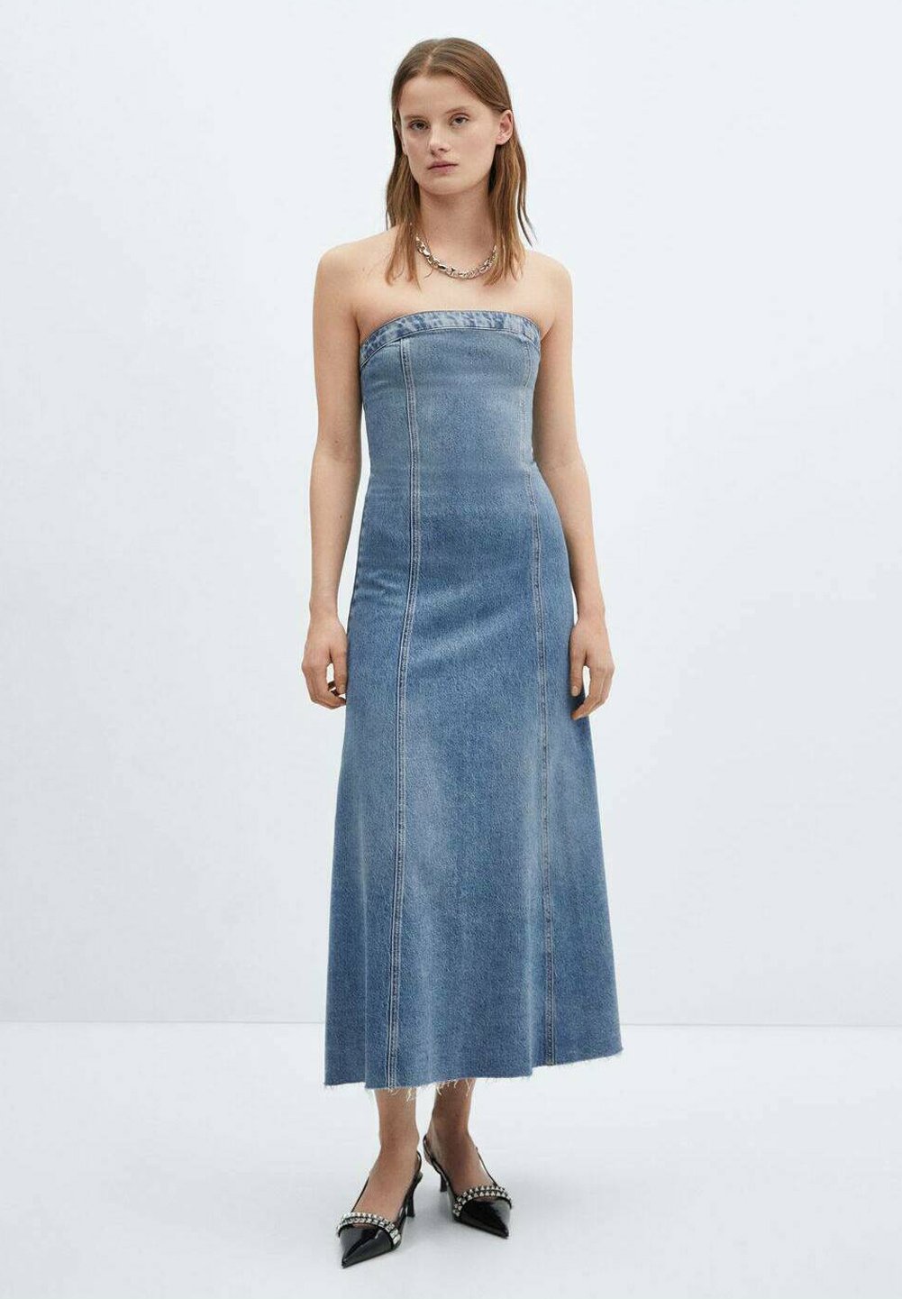 Mango Denim dress - blue - Zalando.ie