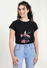 Henry Tiger MULAN SIMPLE CHOP - T-shirt z nadrukiem