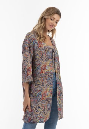 Cardigan - marine mehrfarbig