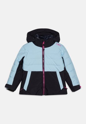 KID JACKET FIX HOOD UNISEX - Ski jacket - skylight