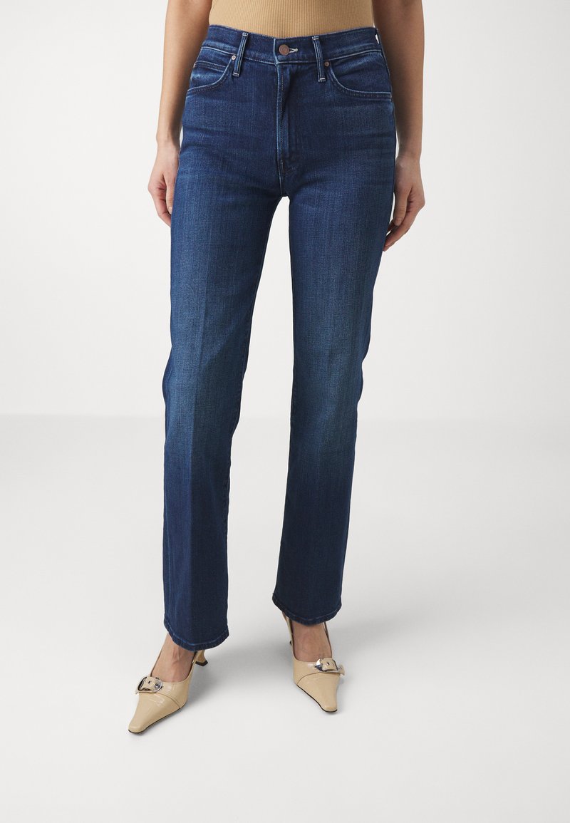 Mother THE KICK IT Jeans Straight Leg sake to me/dunkelblau Zalando.ch
