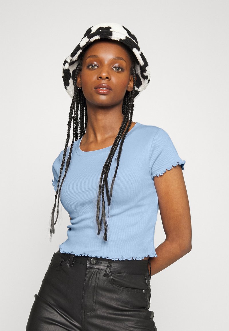 Damen T-Shirts | Even&Odd Petite T-Shirt basic light blue/hellblau - BT35474 Damen T-Shirts | Even&Odd Petite T-Shirt basic light blue/hellblau - BT35474