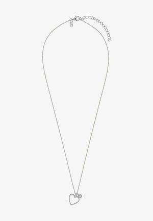 FAVS ZIRKONIA - Halsband - silberfarben