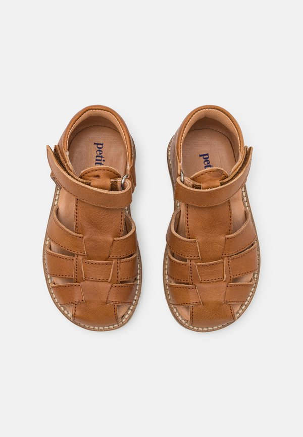 CLASSIC UNISEX – Riemchenballerina – cognac