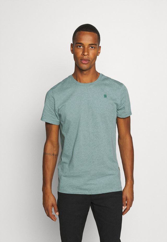 BASE-S R T S\S - T-shirt basique - jungle htr