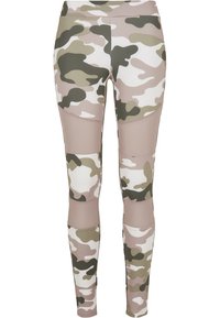 Urban Classics Leggings - Byxor - light brown