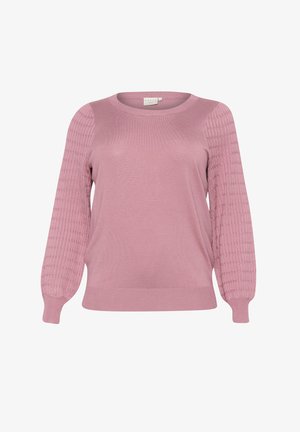 Kaffe Curve LINI - Maglione - mesa rose