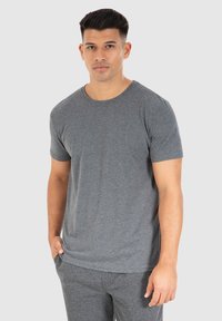 Smilodox KARRY 3ER PACK - T-shirts basic - anthrazit melange