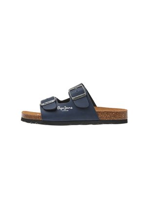 DOUBLE KANSAS  - Sandalias planas - navy