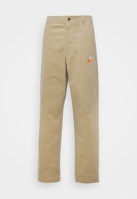 TREND PANT - Calças - khaki/team orange/khaki