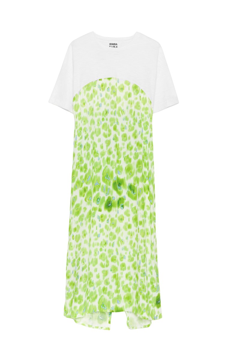 Bimba Y Lola Maxi-jurk neongroen Bimba Y Lola Maxi-jurk neongroen