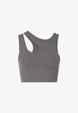 On, STUDIO ASYMMETRIC CROP - Top - ember