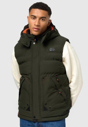 STONE HARBOUR EGOOR - Bodywarmer - olive