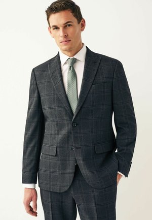 Next REGULAR FIT CHECK - Anzugsakko - charcoal grey