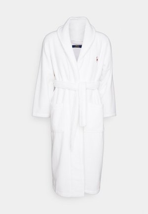 SHAWL LOUNGE ROBE - Morgonrock - weiss