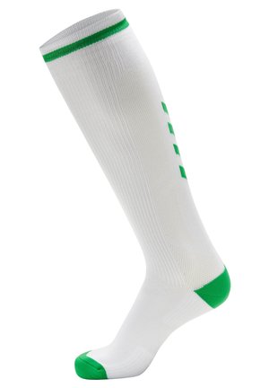 ELITE INDOOR - Kniestrümpfe - white/jelly bean
