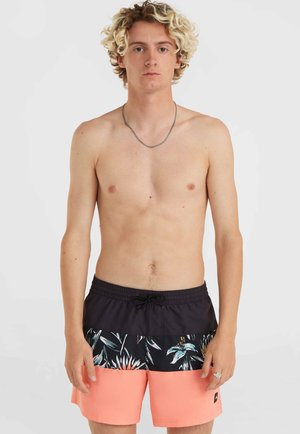 MIX AND MATCH CALI BLOCK  - Badeshorts - black tropicana