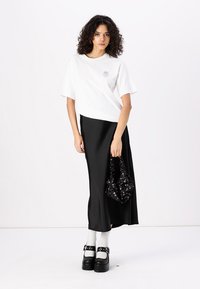 GAP PULL ON SKIRT - Jupe longue - black