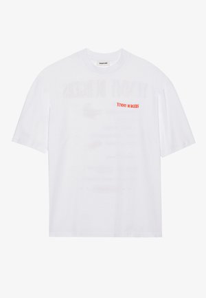 YOURTURN UNISEX - T-Shirt print - white