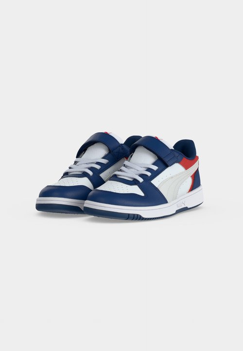 PUMA REBOUND SLAM UNISEX - Trainers - blue jewel/feather gray/white — photo 3