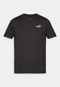 COLOR SMALL LOGO TEE - T-shirt básica - black/green moon