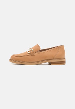 Pantofi slip-on - camel