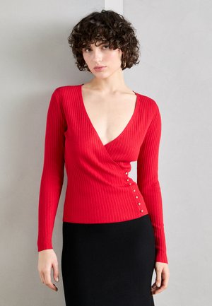 Morgan Pullover - rouge
