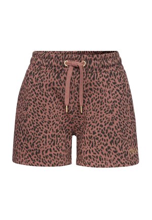 Jogginghose - braun leo