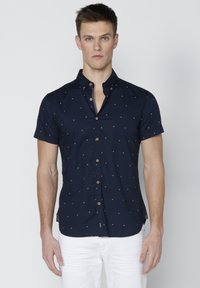 Koroshi SHORT SLEEVE  - Camicia - navy