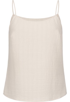 FINJA NACHTWÄSCHE TOP - Unterhemd/-shirt - wollweiß