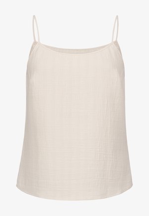 Erlich Textil, FINJA NACHTWÄSCHE TOP - Unterhemd/-shirt - wollweiß