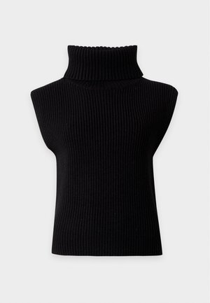 Gina Tricot, CHUNKY TURTLENECK - Топ - black
