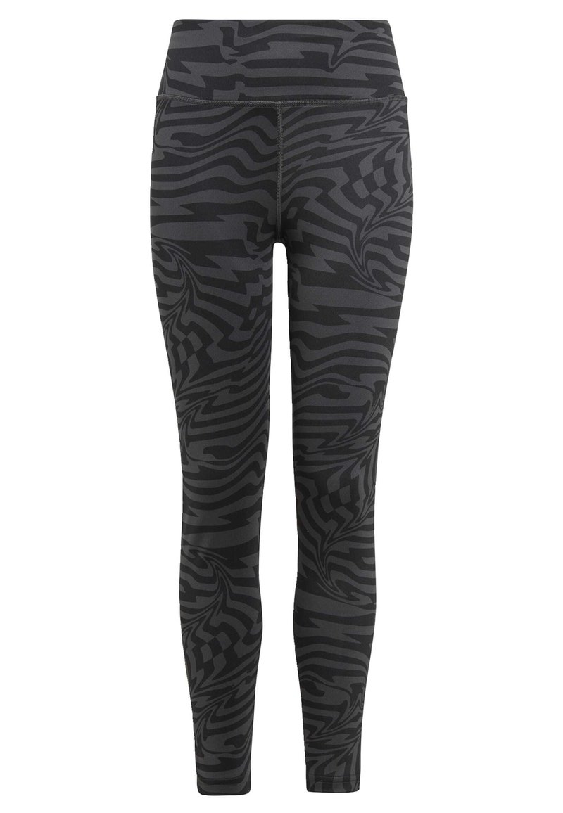 adidas Performance Leggings - carbon black white/grau - Zalando