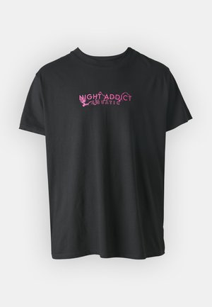 Night Addict T-shirt imprimé - black