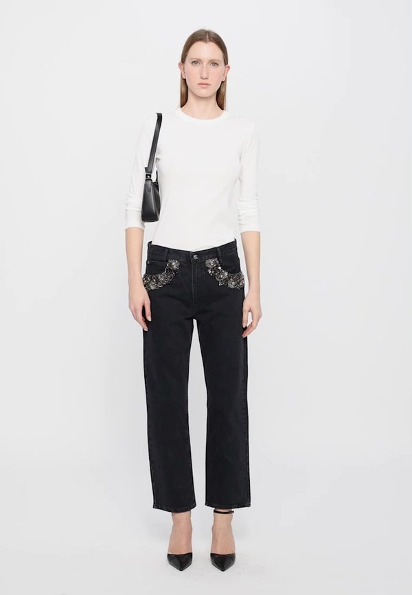 THE BEADED STRAIGHT - Relaxed fit jeans3