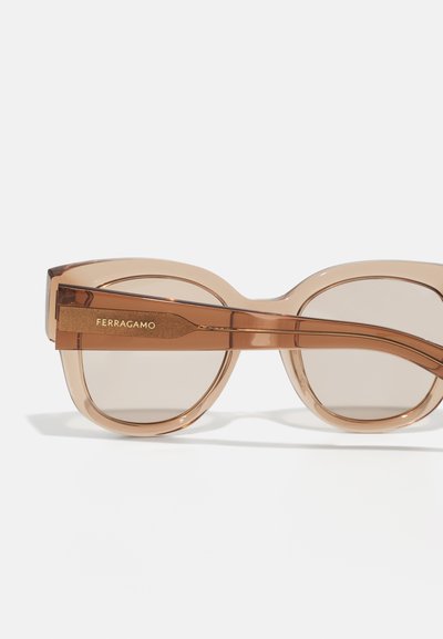 FERRAGAMO Lunettes de soleil - transparent nude