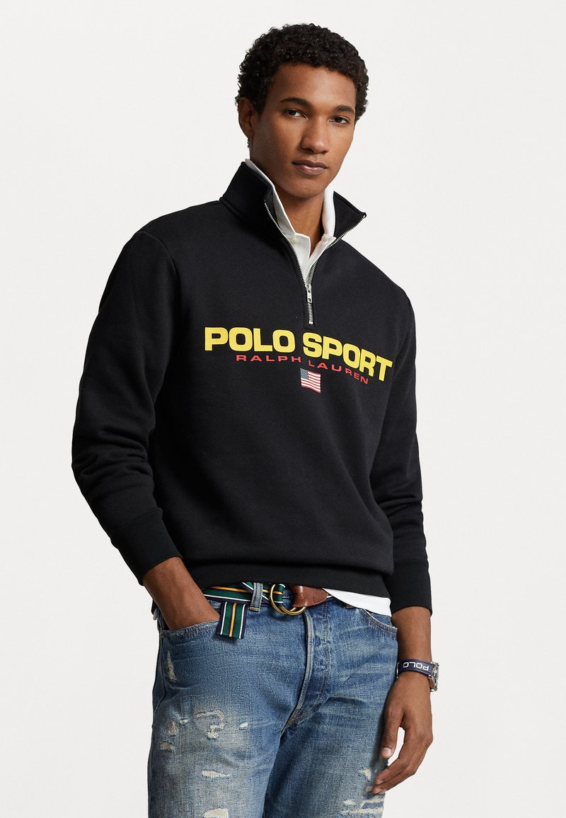 Polo Sport Ralph Lauren - LONG SLEEVE UNISEX - Sweatshirt - black, Enlarge