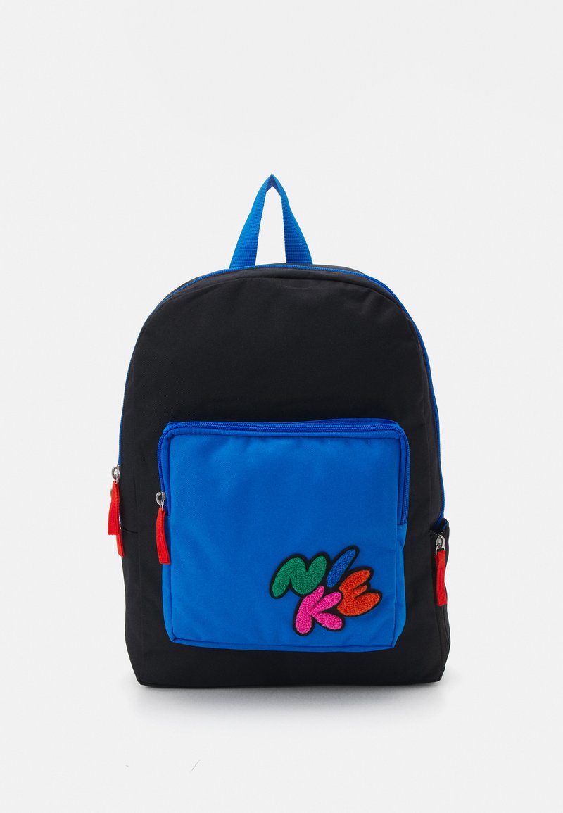 Nike Sportswear CLASSIC BUBBLE UNISEX - Turistinė kuprinė - black/photo blue/red