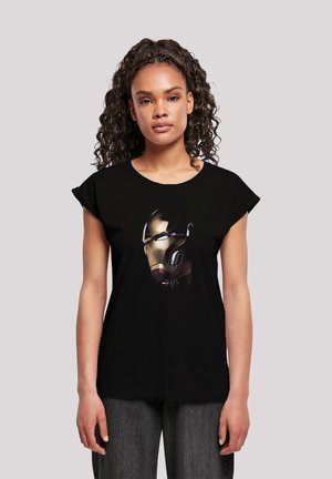 MARVEL AVENGERS ENDGAME AVENGE THE FALLEN IRON MAN - Print T-shirt - black