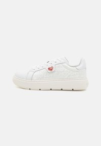 Love Moschino - Baskets avec cœur et imprimé pied-de-poule Love Moschino - Baskets avec cœur et imprimé pied-de-poule