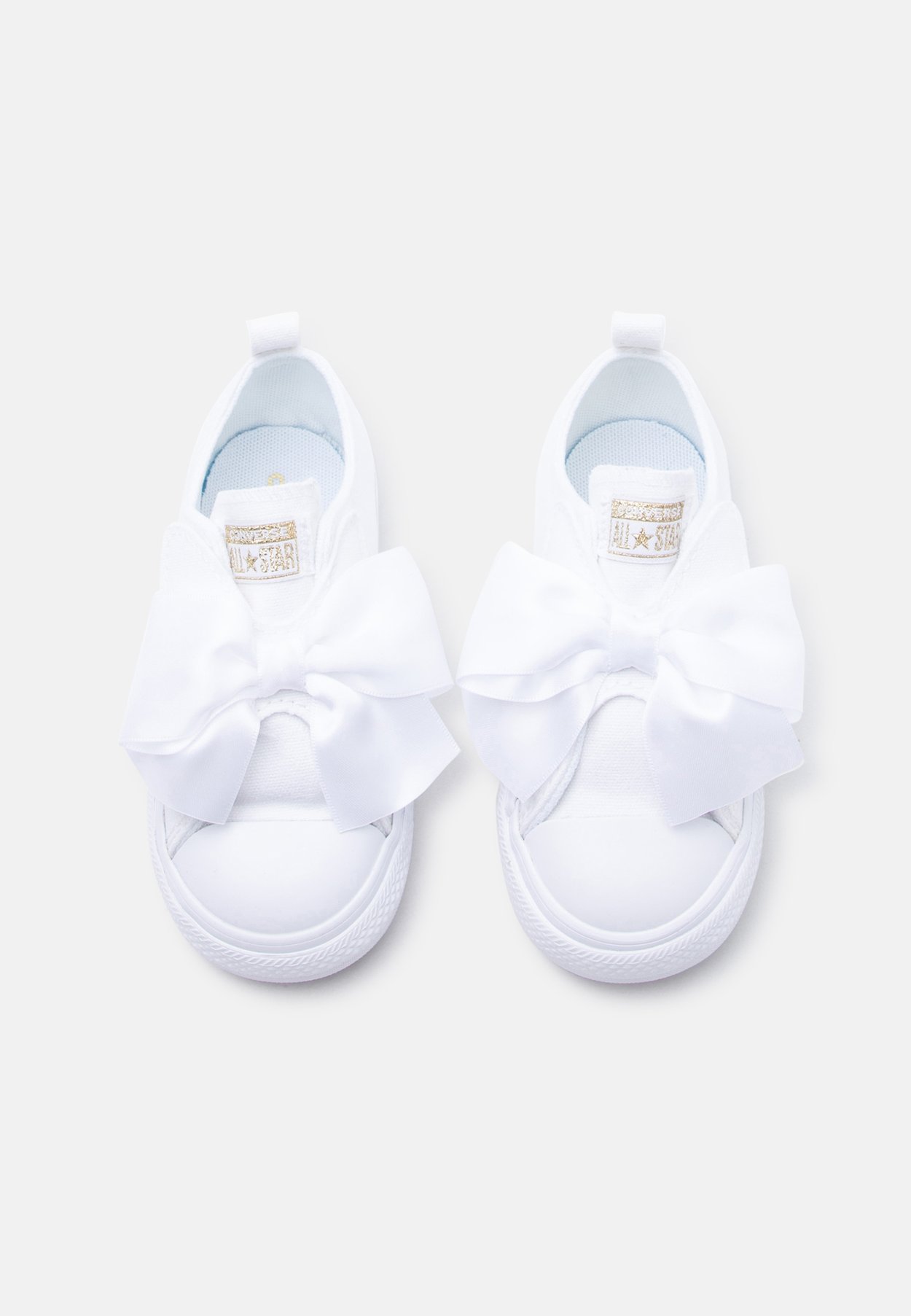Converse CHUCK TAYLOR ALL STAR UNISEX - Trainers - white/light gold-coloured