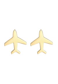 Elli AIRPLANE STUDS - Örhänge - gold-coloured