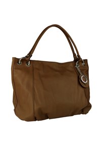 DrachenLeder Handtas - helltaupe braun