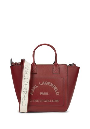KARL LAGERFELD, K/DAILY SM TOTE - Τσάντα χειρός - dark cherry