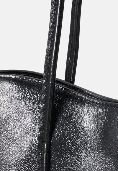 Liffner SOFT TULIP TOTE - Maisiņveida soma - glossy black