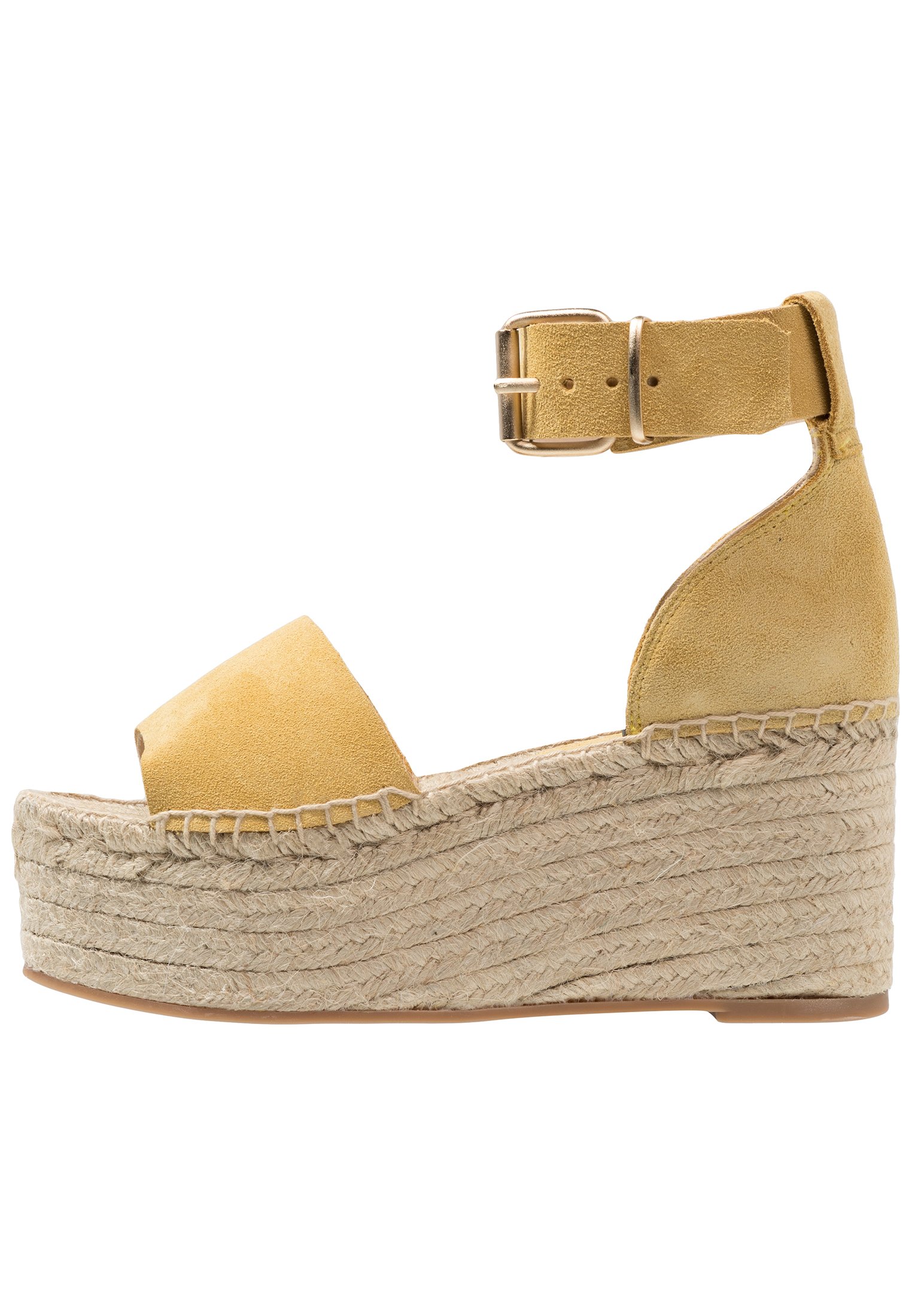 mustard yellow espadrilles