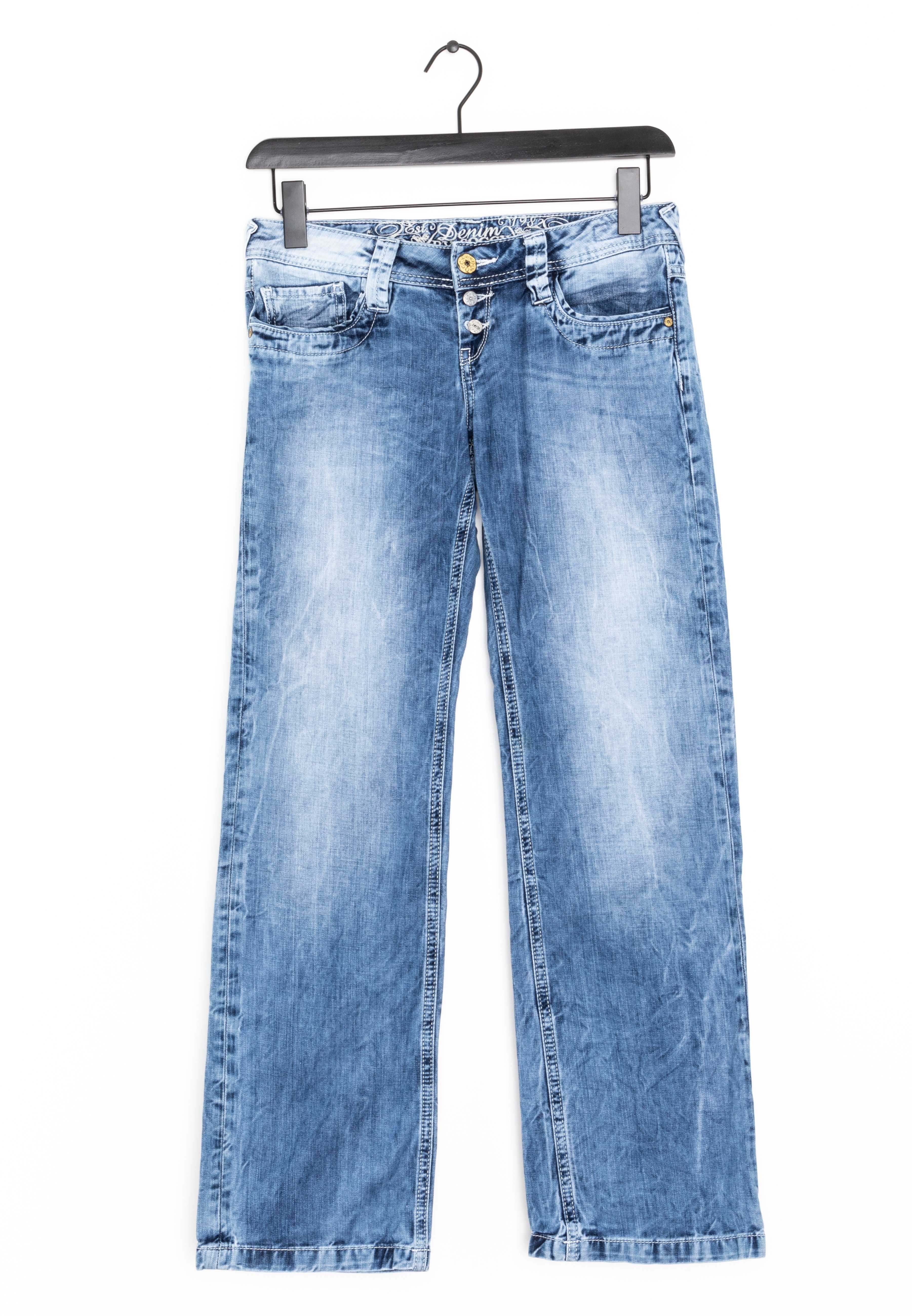 Herrlicher Jeans a sigaretta - blue/blu - Zalando.it