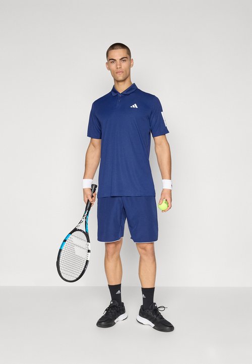 adidas Club Tennis 3-Stripes Polo Shirt 'Blue White' — foto 2